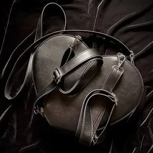 em and sprout | Bags | Em Sprout Black Jackolantern Heart  display picture 3